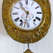 French wag-on-the-wall Clock